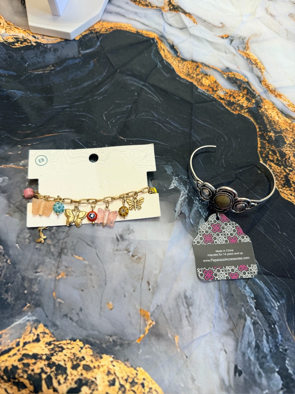 Earthbound butterfly bracelet NWT plus one bracelet!